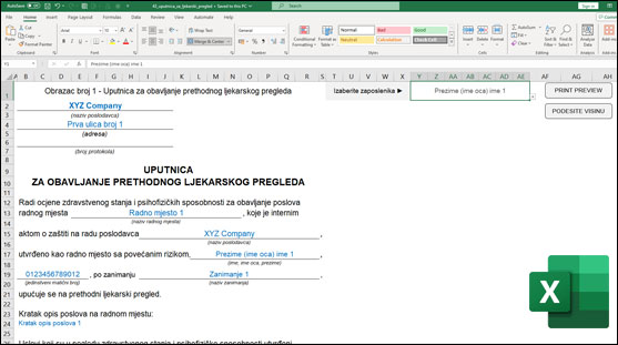 Prethodni, periodicni i vanredni ljekarski pregledi