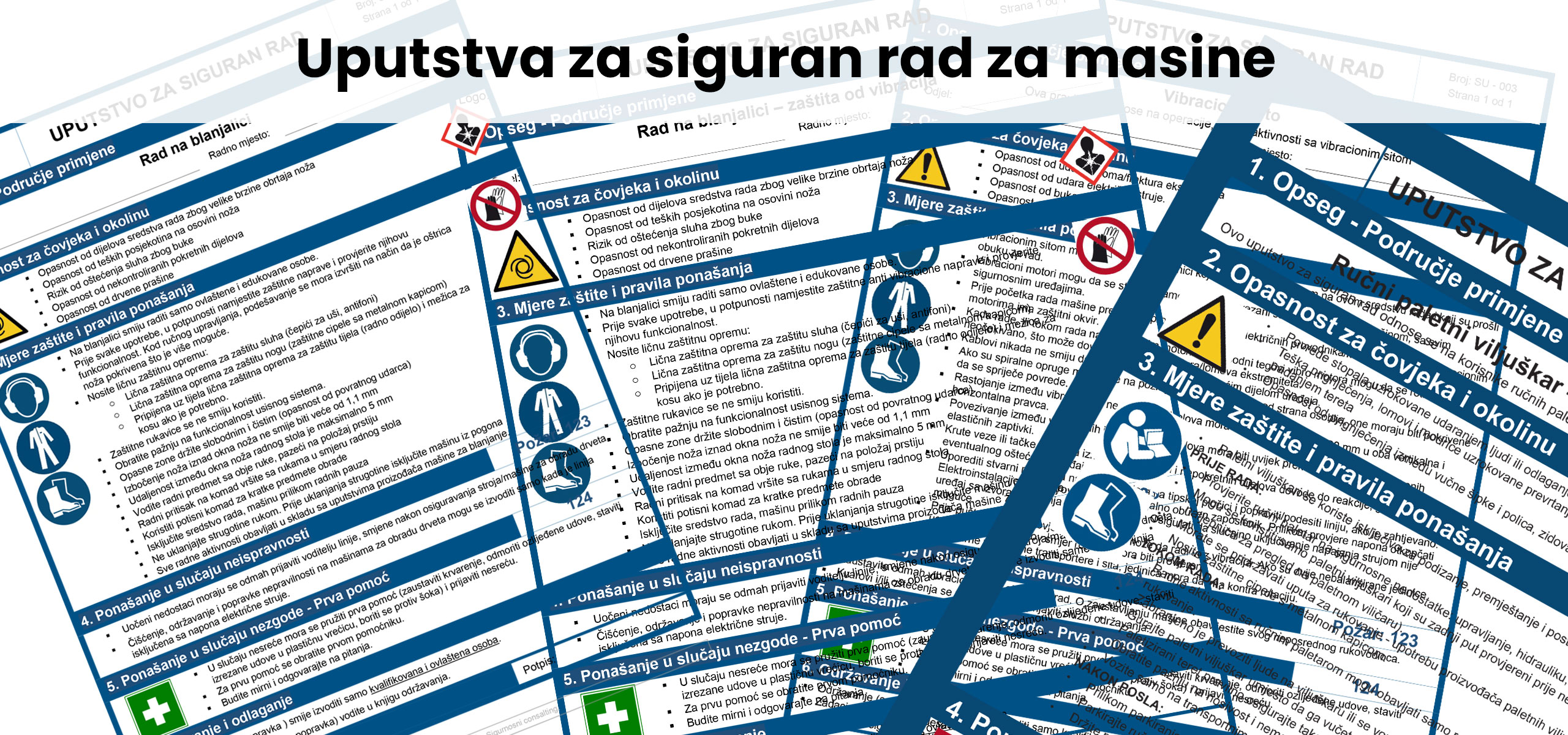 Uputstva za siguran rad za masine i uredjaje